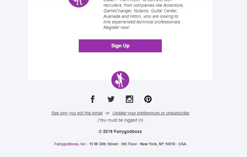Brand colour in the email signature Brand colour in the email signature