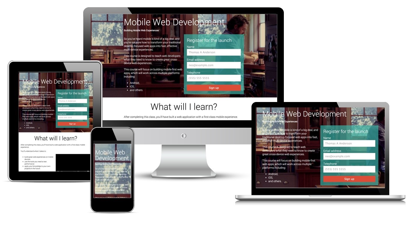 Responsive design Responsive design