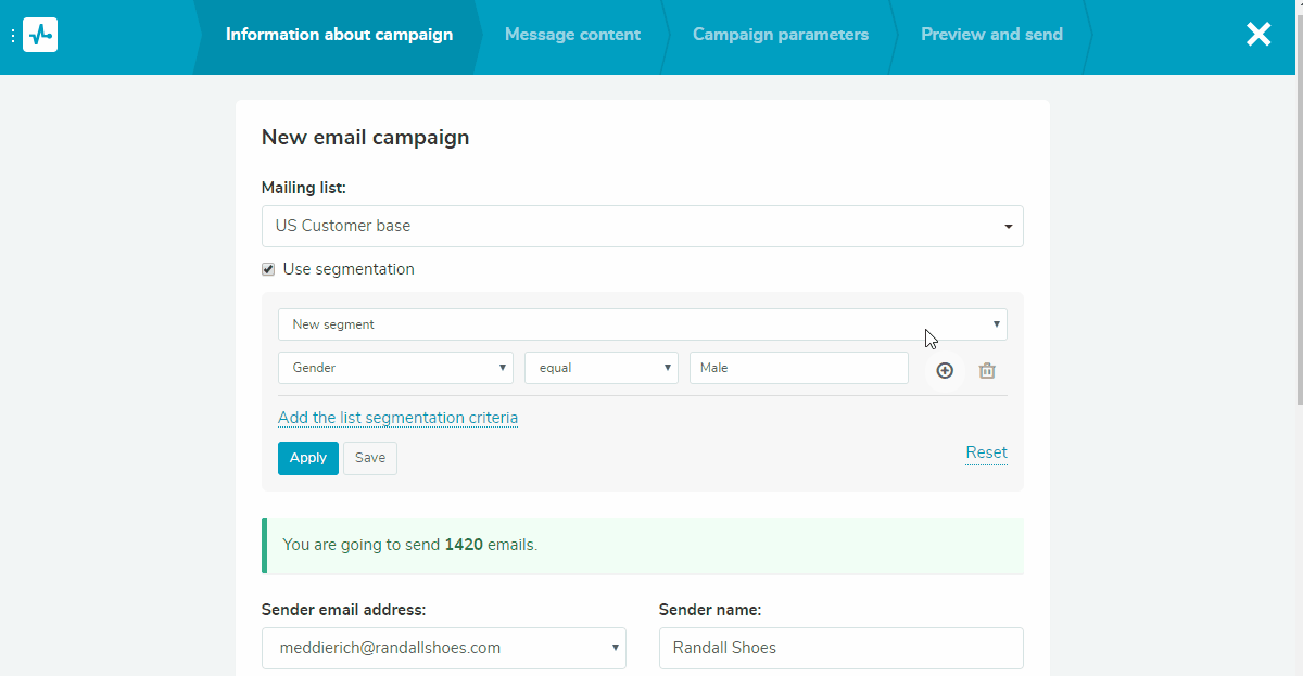 Create a subject line Create a subject line
