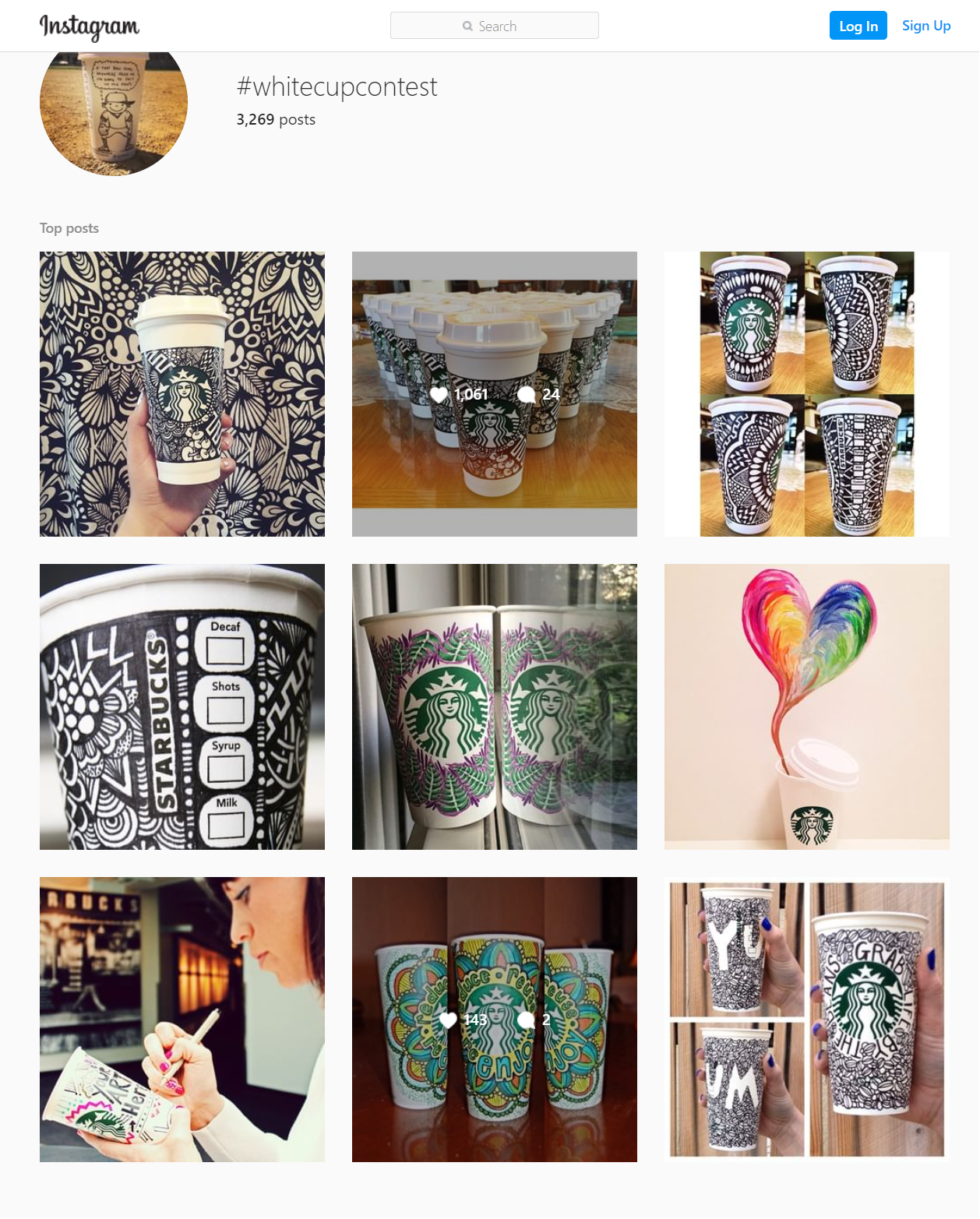 Starbucks contest Starbucks contest