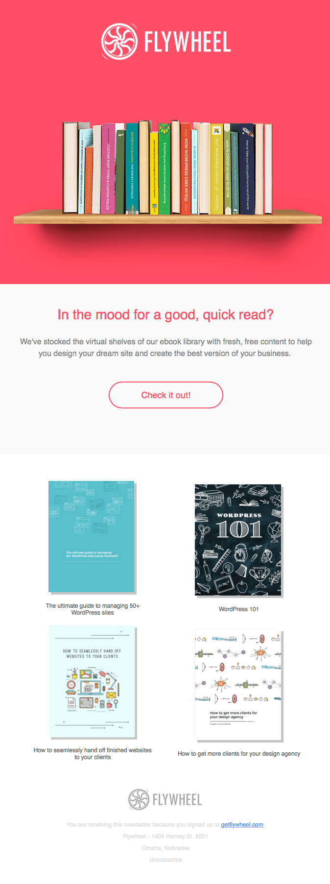 FlyWheel curated newsletter FlyWheel curated newsletter