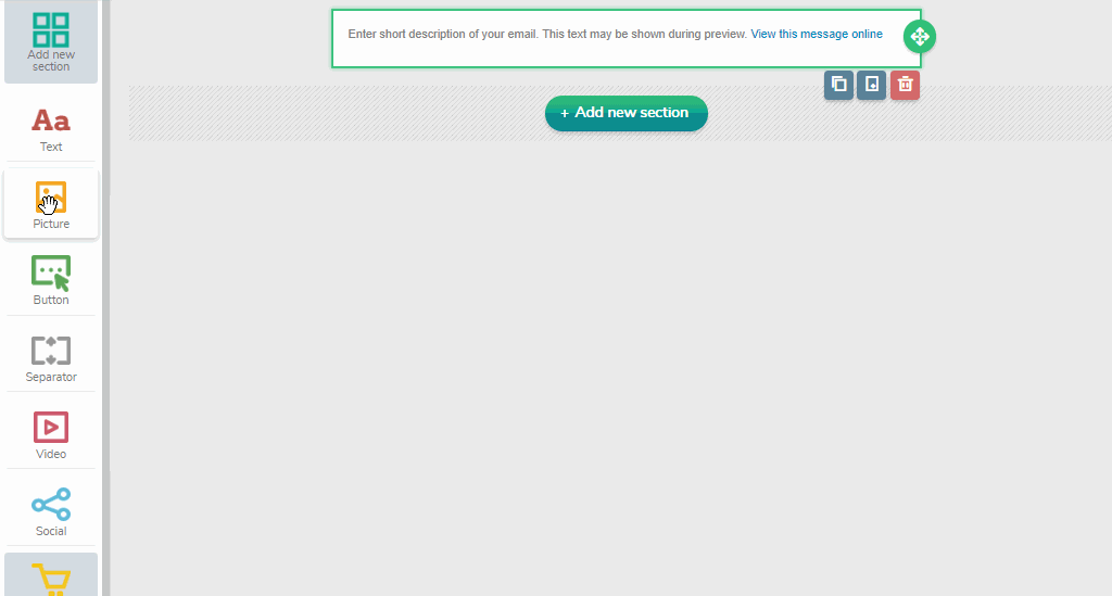 Customize the layout