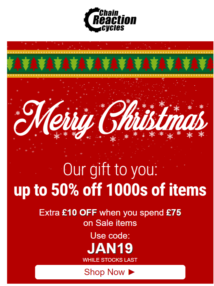 Christmas email Christmas email