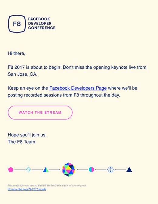 Event invitation email Event invitation email