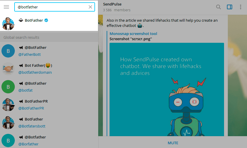 Search Botfather Search Botfather
