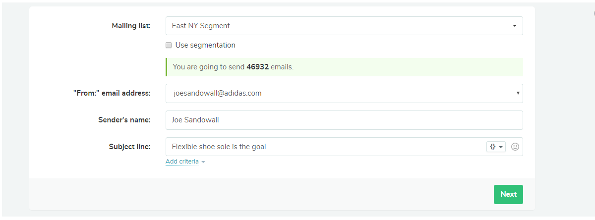 Create a campaign Create a campaign
