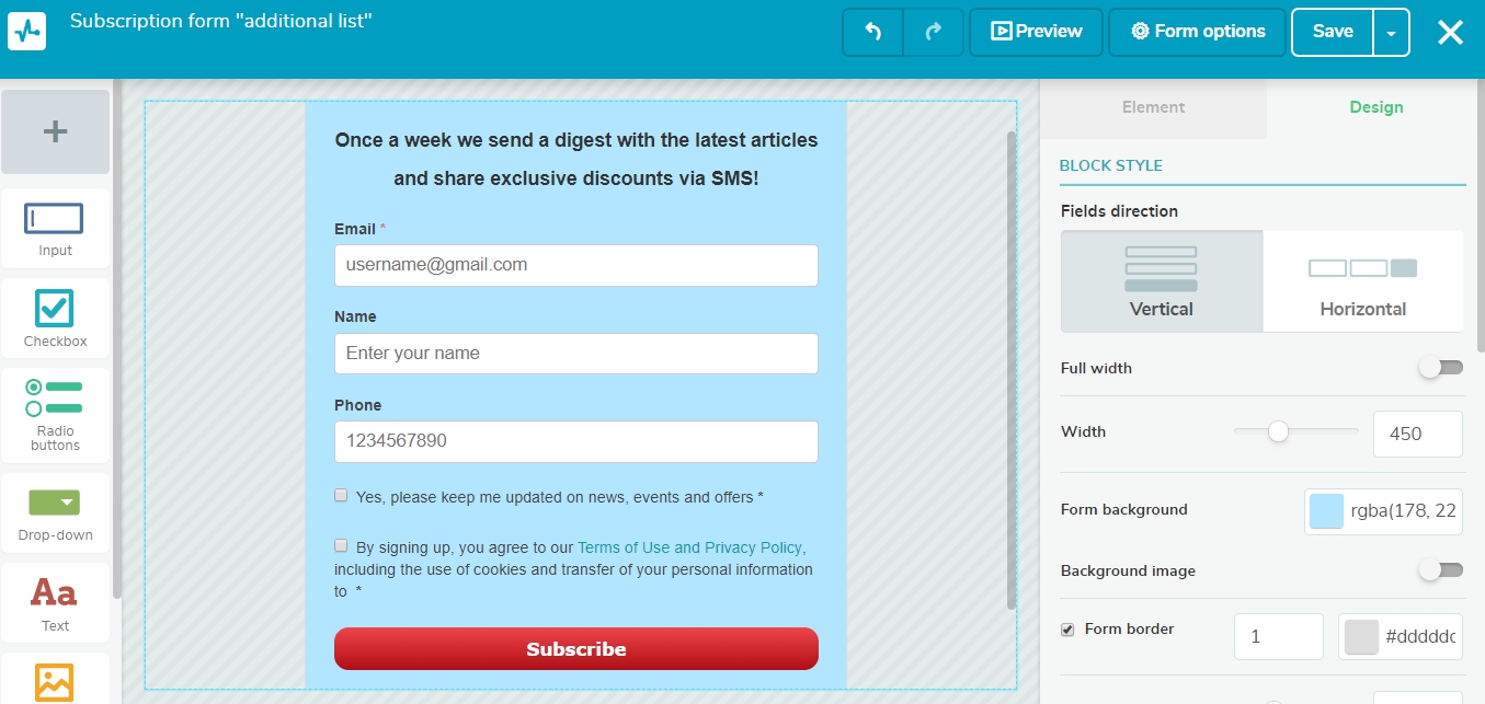 SendPulse opt-in SendPulse opt-in