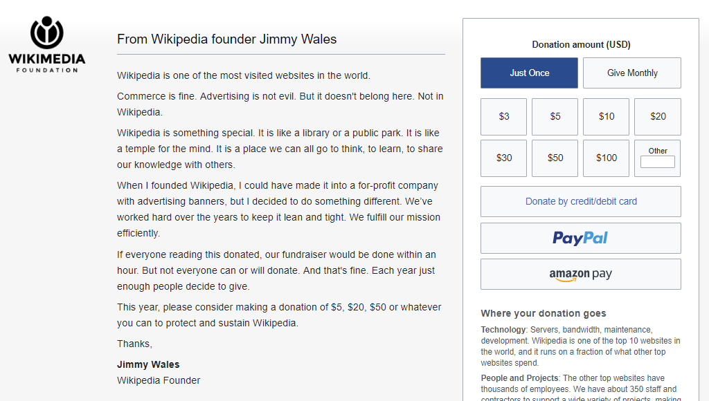 Donations Donations