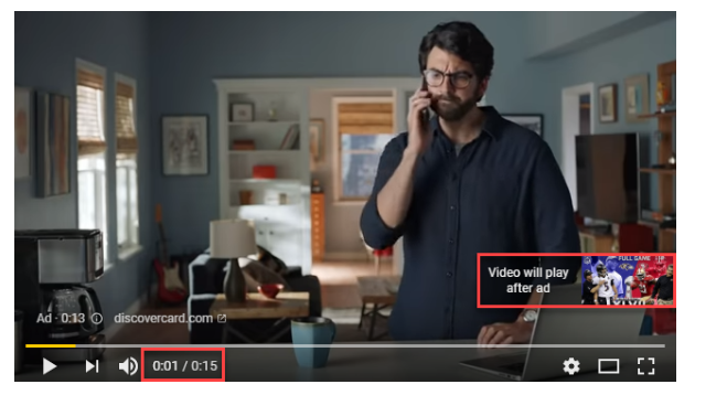 Non-skippable in-stream ads Non-skippable in-stream ads