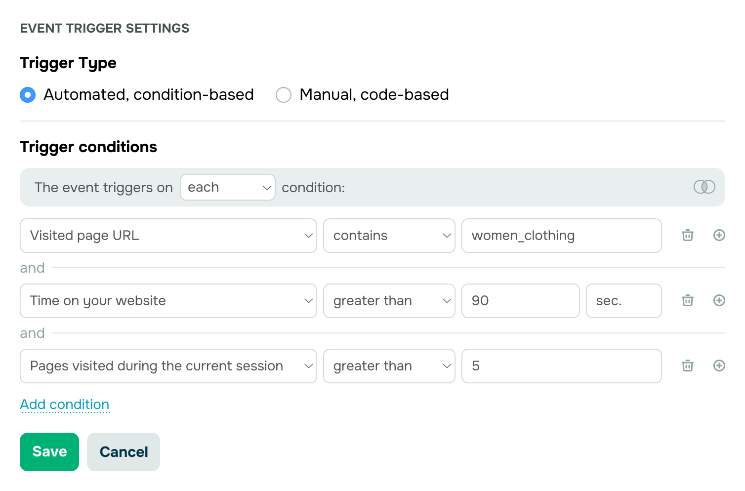Suggest special offers based on viewed products