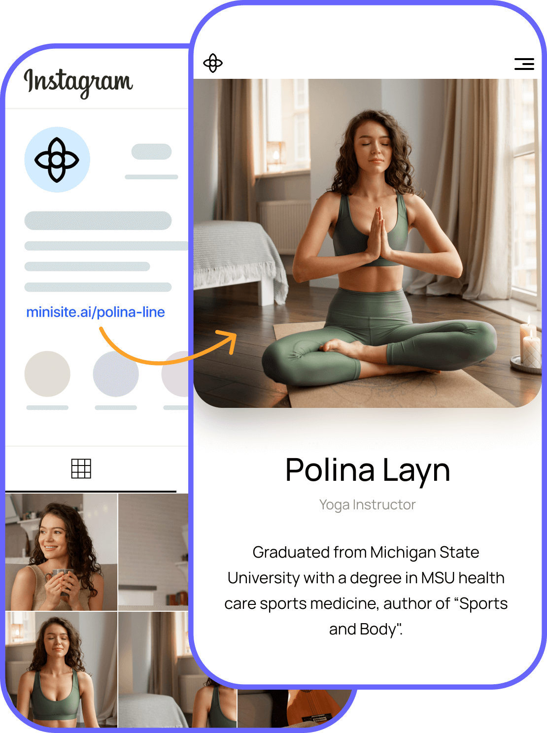 All-in-one bio link page