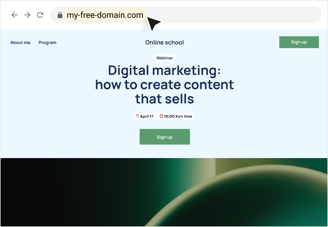 Add domain