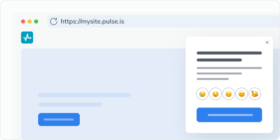 Surveys automatically appear on SendPulse-powered websites Image 1
