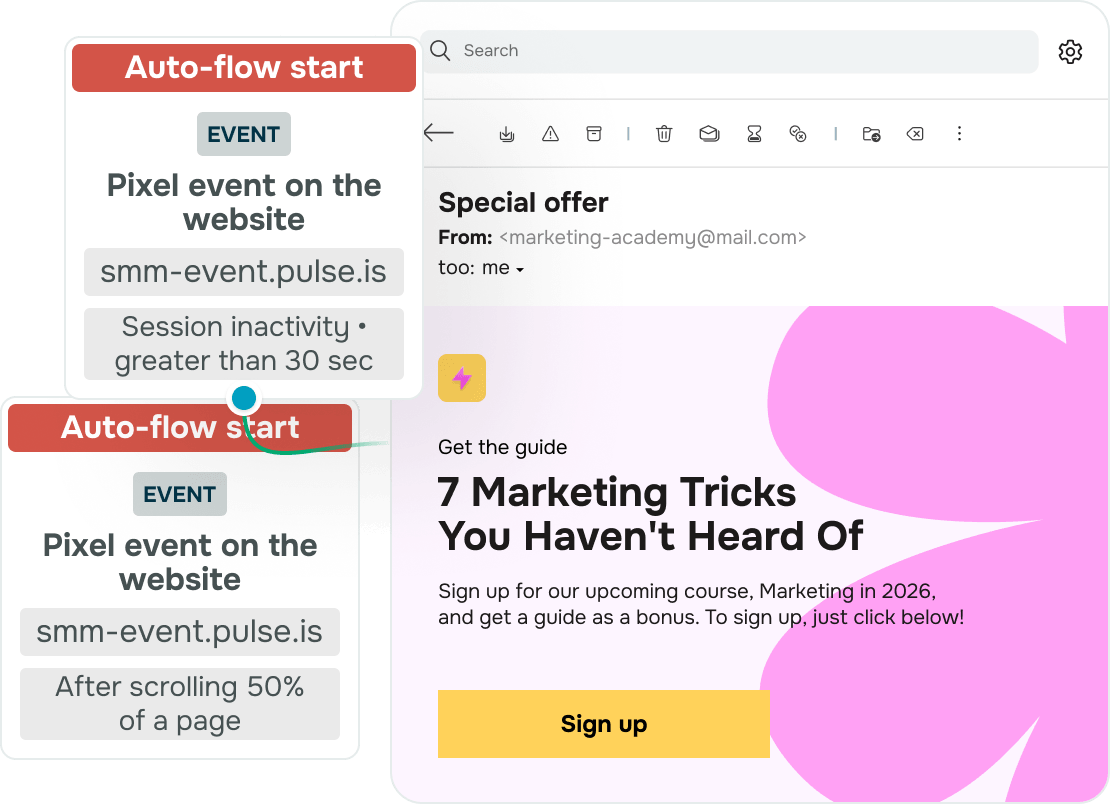 Build automated campaigns