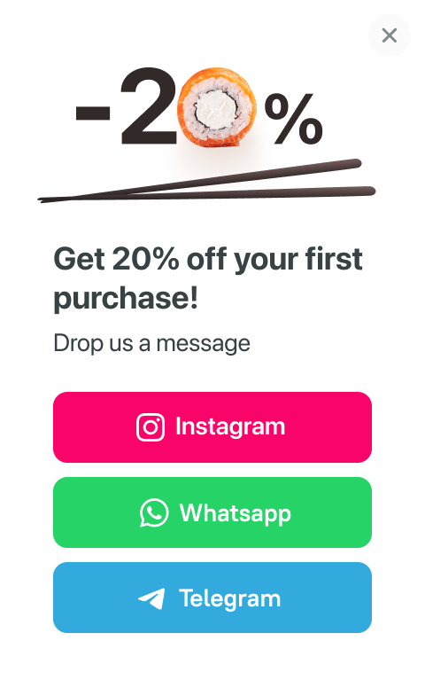 Smart Pop-ups for Website