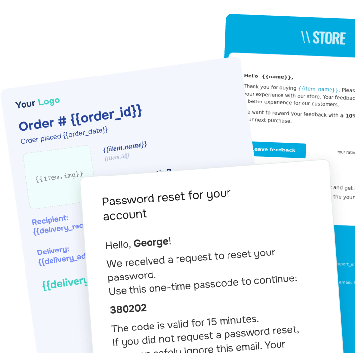 SMTP for transactional emails