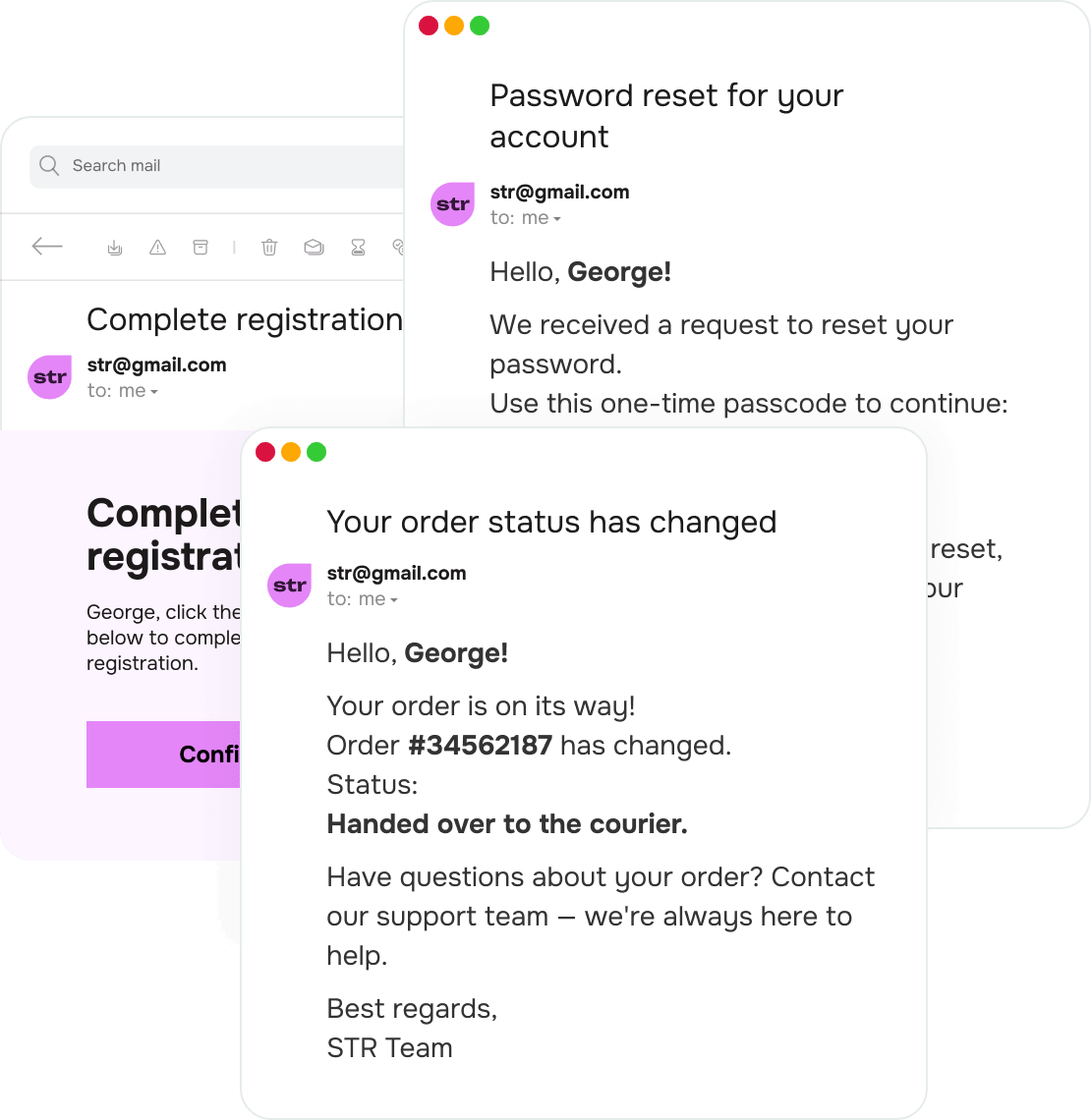 Mail critical messages instantly with transactional SMTP
