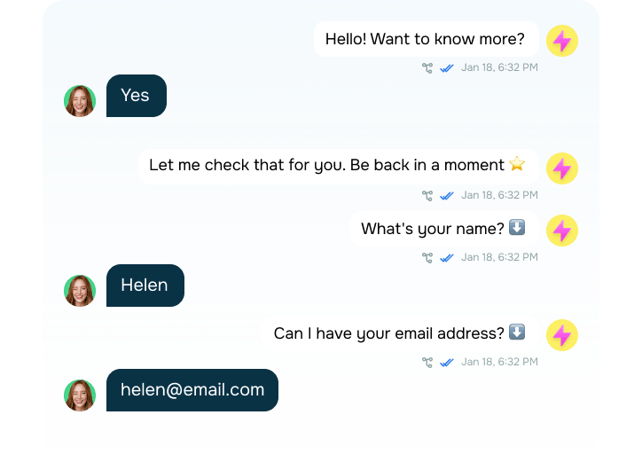 Telegram chatbot for lead generation
