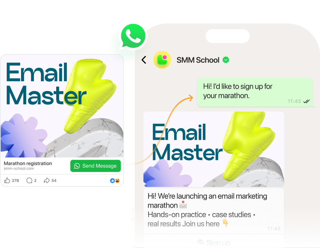 Turn ad clicks into deal-ready conversations