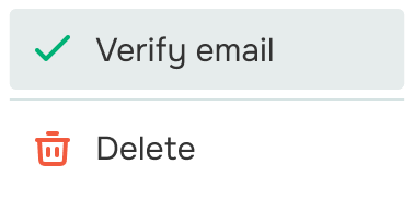 Single email verification Image 2