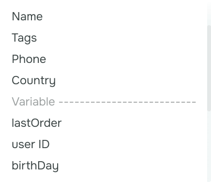 WhatsApp campaign segmentation